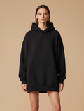 Oversized Hoodie - Relaxed Fit Long Sleeve Casual Layering Essential