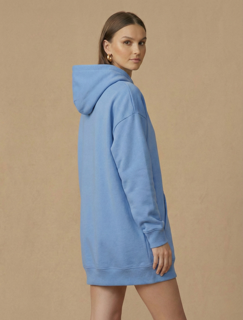 Oversized Hoodie - Relaxed Fit Long Sleeve Casual Layering Essential