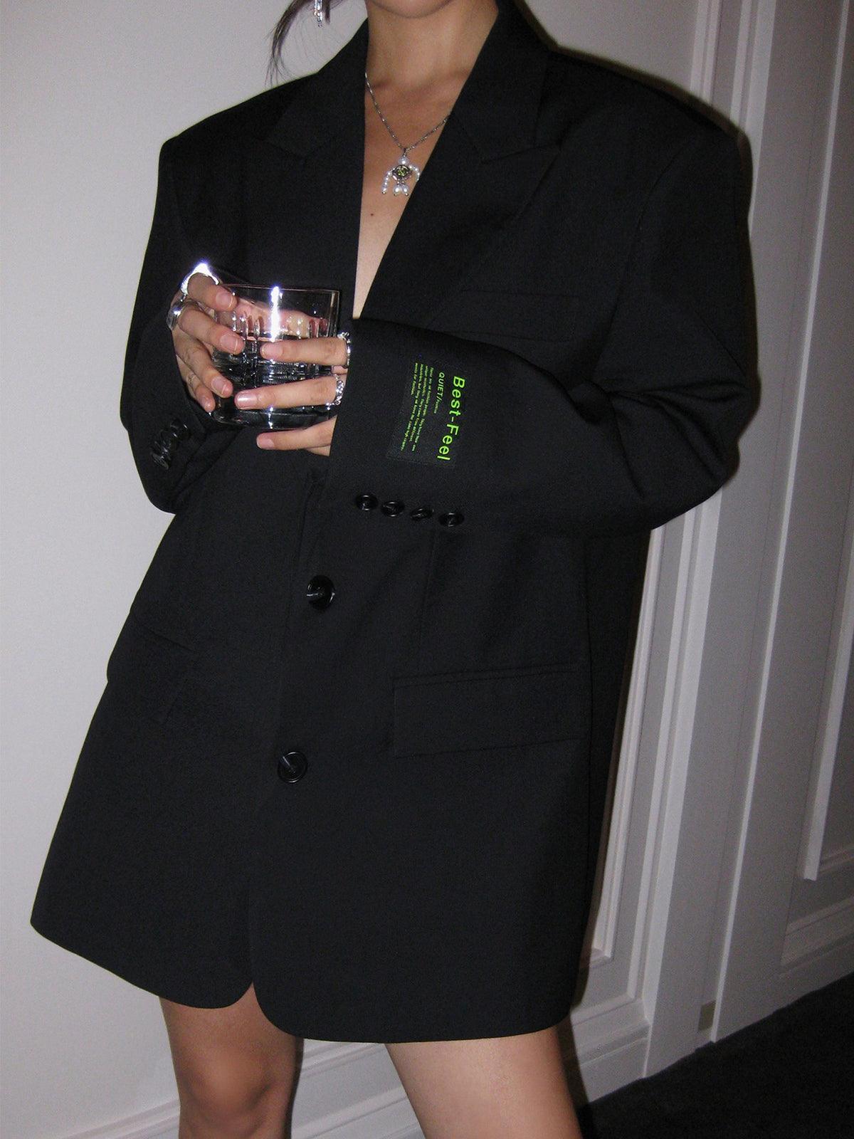Women’s Oversized Blazer with Relaxed Silhouette