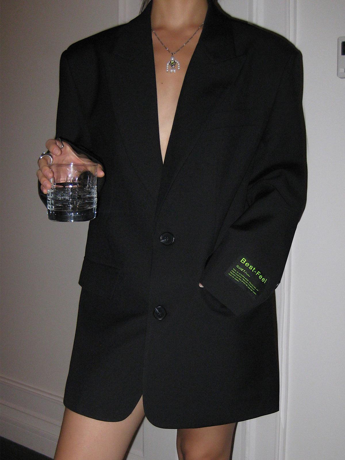Women’s Oversized Blazer with Relaxed Silhouette
