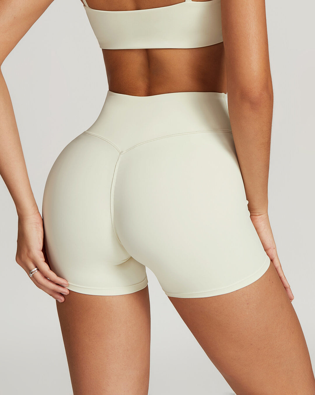 Women’s High Waisted Scrunch Shorts - Sculpting Active Shorts for Training Fitness and Everyday Wear