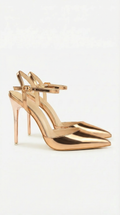 Women's Pointed Toe Stiletto Heels with Ankle Strap